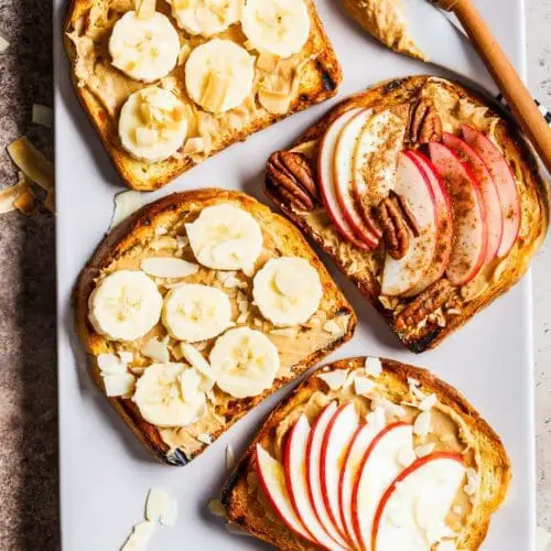 Healthy Almond Butter Toast Recipe