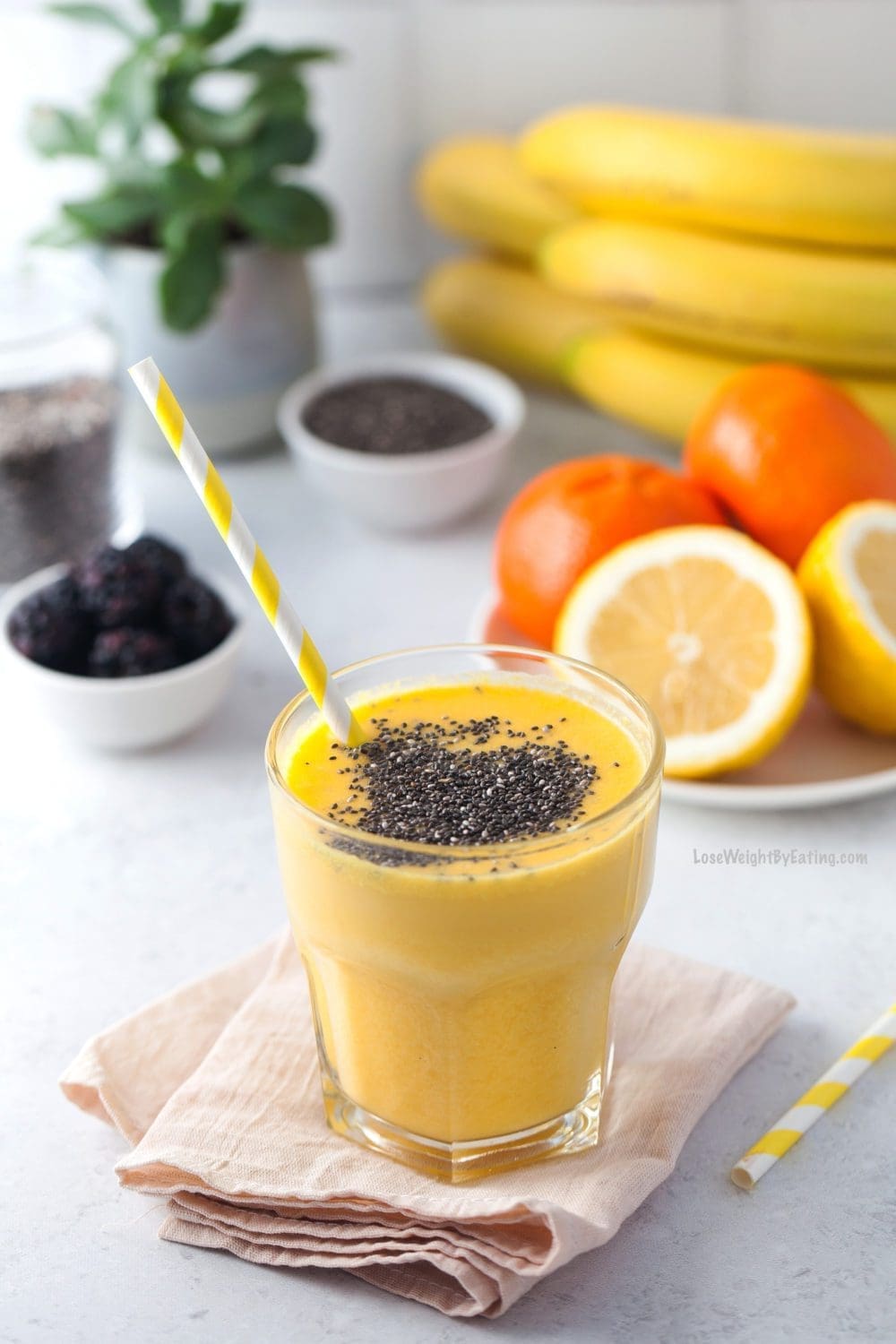 Tropical Chia Seed Smoothie Recipe