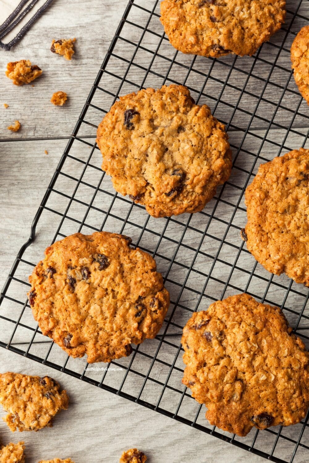 10 Healthy Oatmeal Cookies