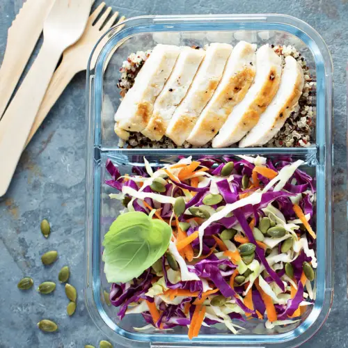 FAT BURNING Quinoa Meal Prep Lunches