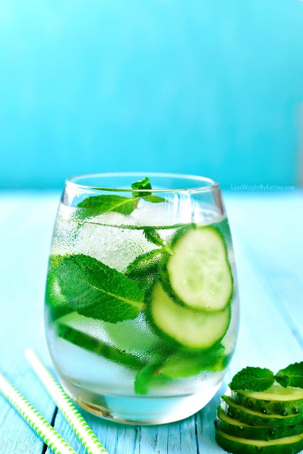 Cucumber Mint Water for Weight Loss