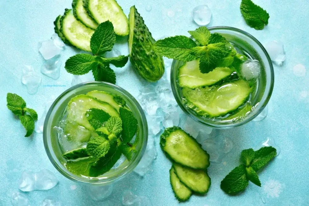 Cucumber Mint Water for Weight Loss