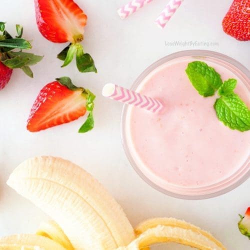 strawberry banana smoothie recipe