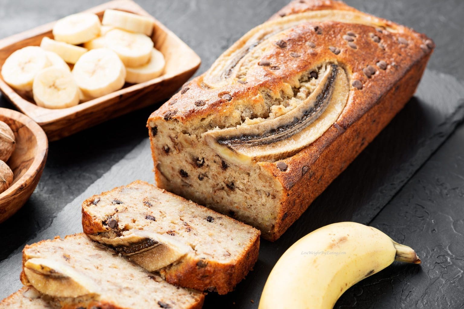 Low Calorie Banana Bread - Lose Weight By Eating
