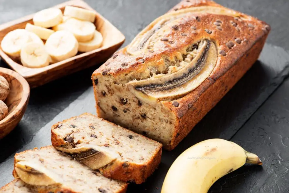 low calorie banana bread