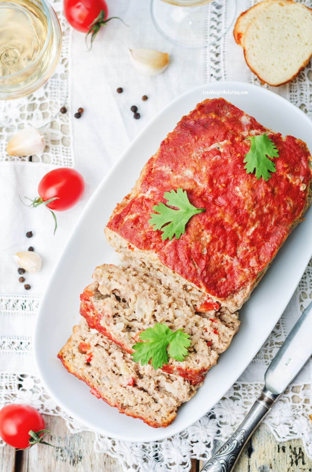 Low Calorie Turkey Meatloaf for Weight Loss