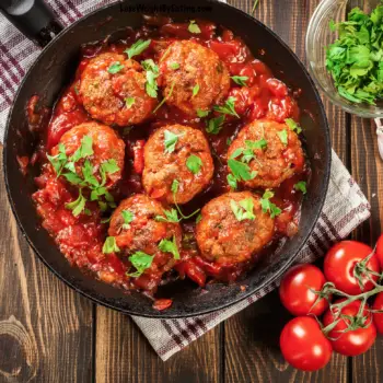 Low Calorie Turkey Meatball Crockpot Recipe