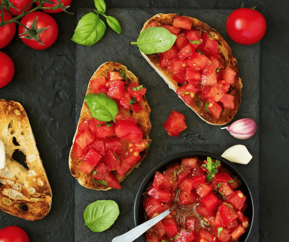 Healthy Bruschetta Recipe