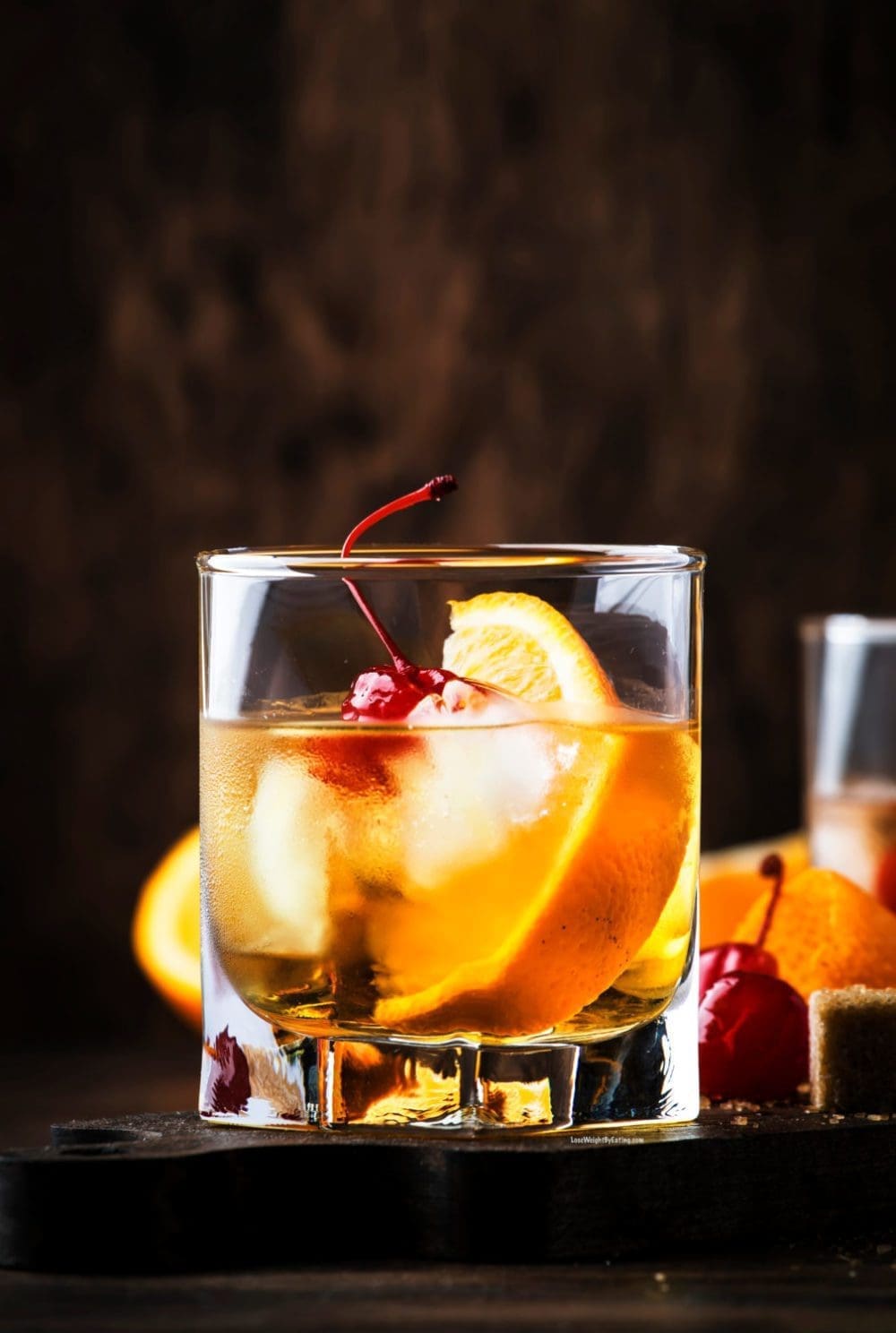 low calorie old fashioned