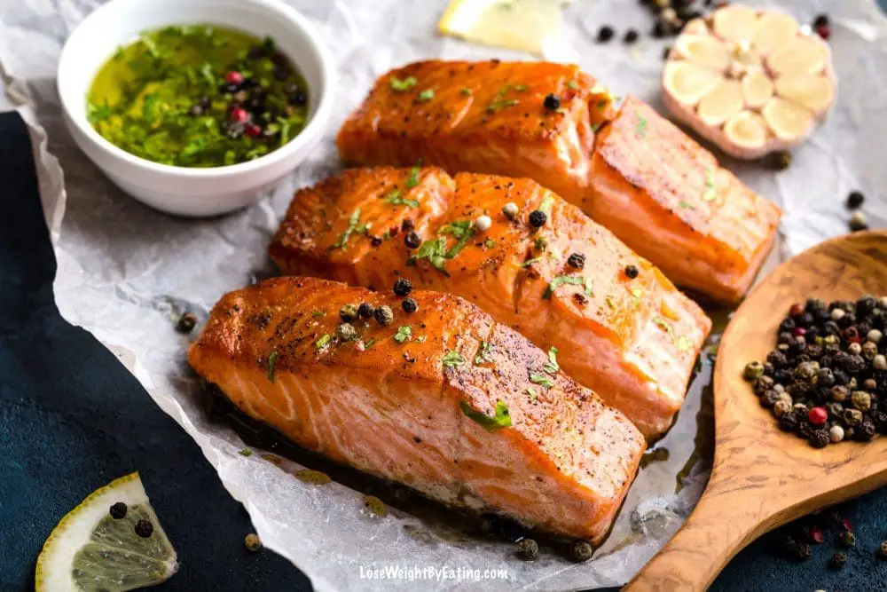 Low Calorie Recipe for Baked Salmon