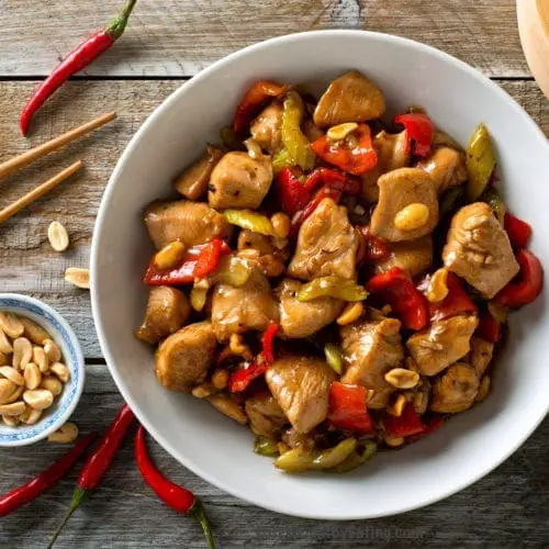 low calorie kung pao chicken