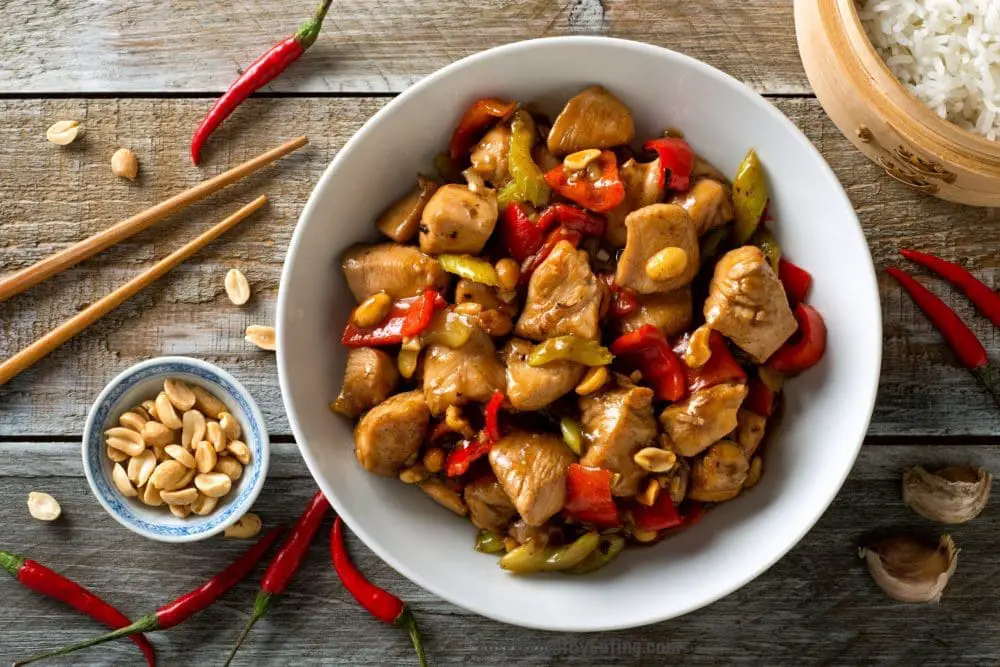 low calorie kung pao chicken