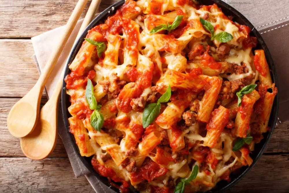 Low Calorie Baked Ziti Recipe