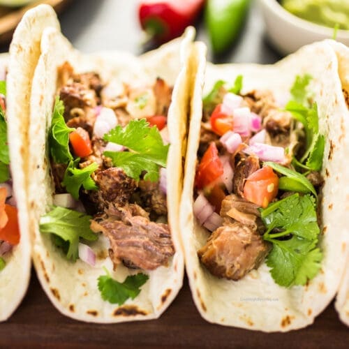 low calorie carnitas