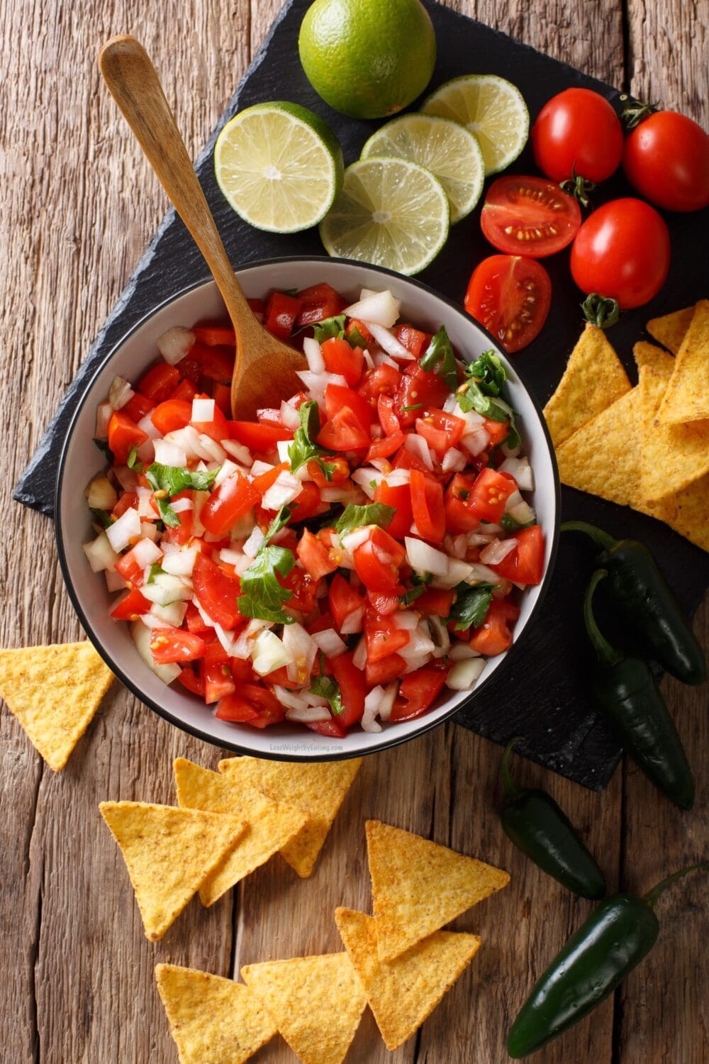 low calorie pico de Gallo