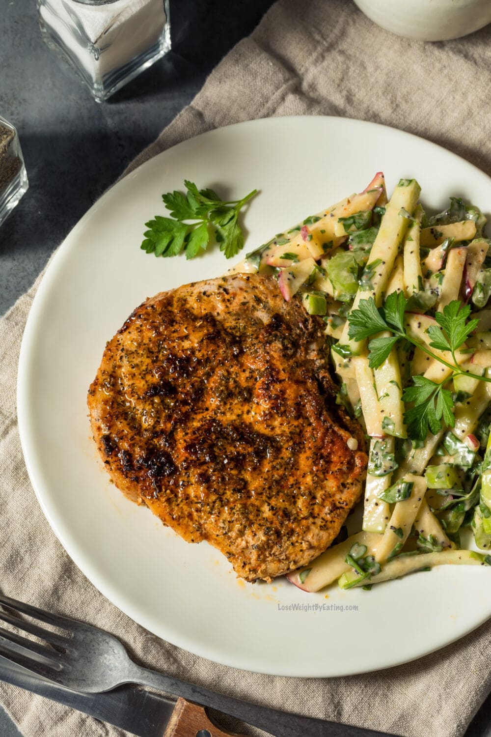 Healthy Baked Pork Chops