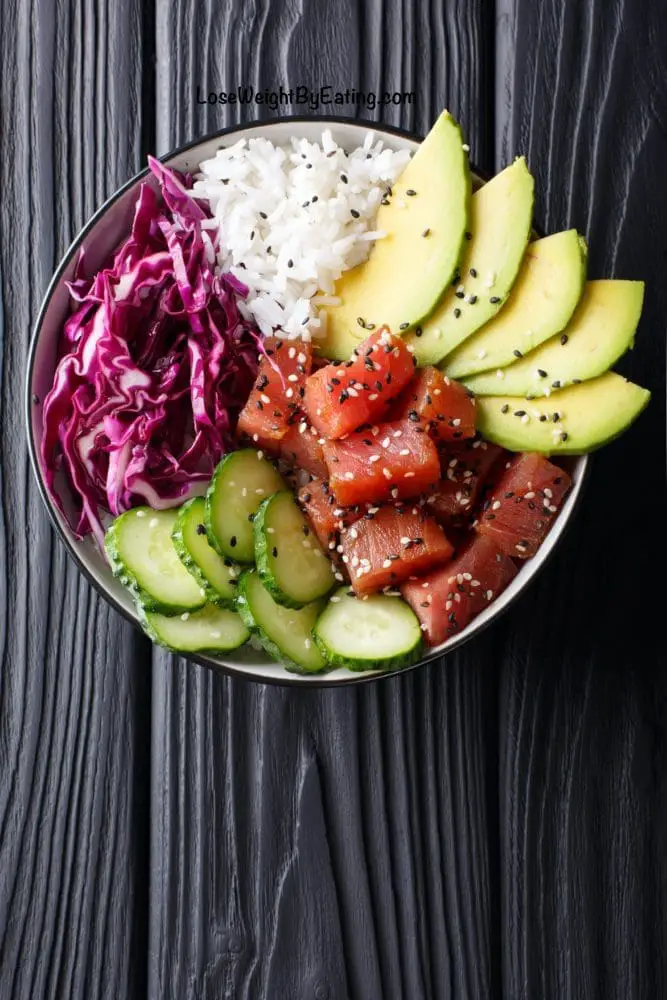 Homemade Tuna Poke Bowl Recipe