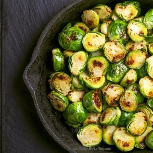 Oven Roasted Brussels Sprouts