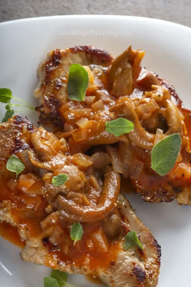 Healthy Pork Chops in a Slow Cooker