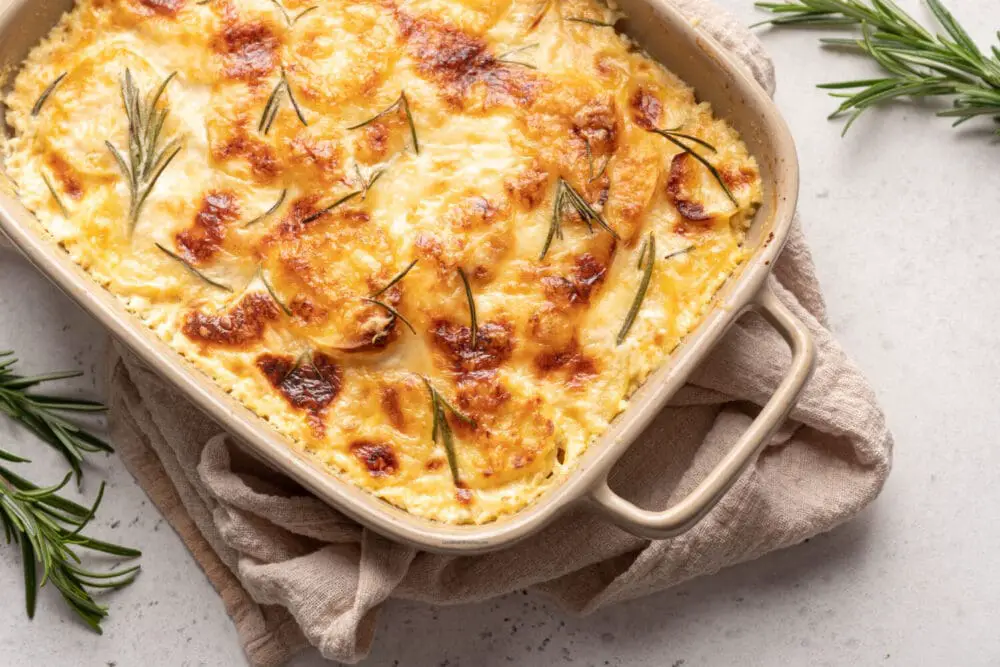 Low Calorie Scalloped Potatoes