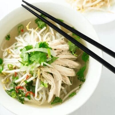 Low Calorie Chicken Pho