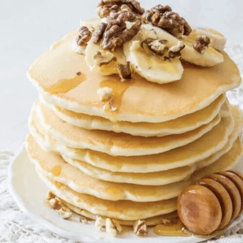 Low Calorie Banana Pancakes