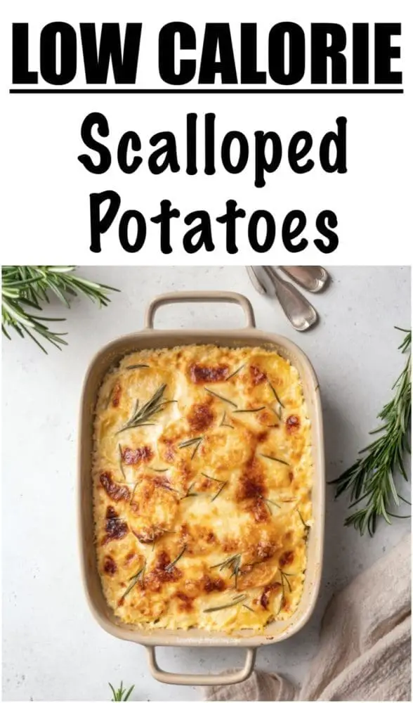 Low Calorie Recipe for Scalloped Potatoes