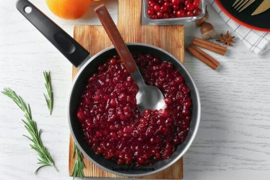 low calorie cranberry sauce