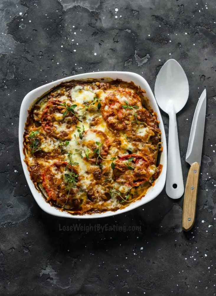 low calorie eggplant parmesan