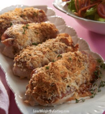 Low Calorie Chicken Cordon Bleu