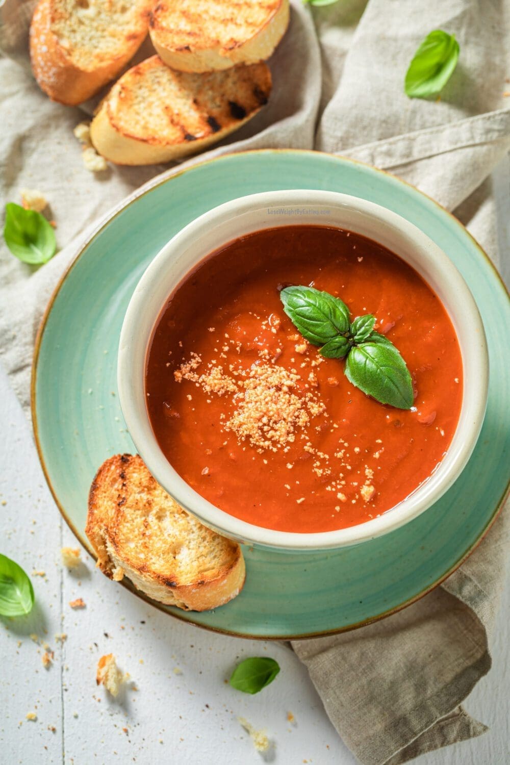 low calorie tomato soup