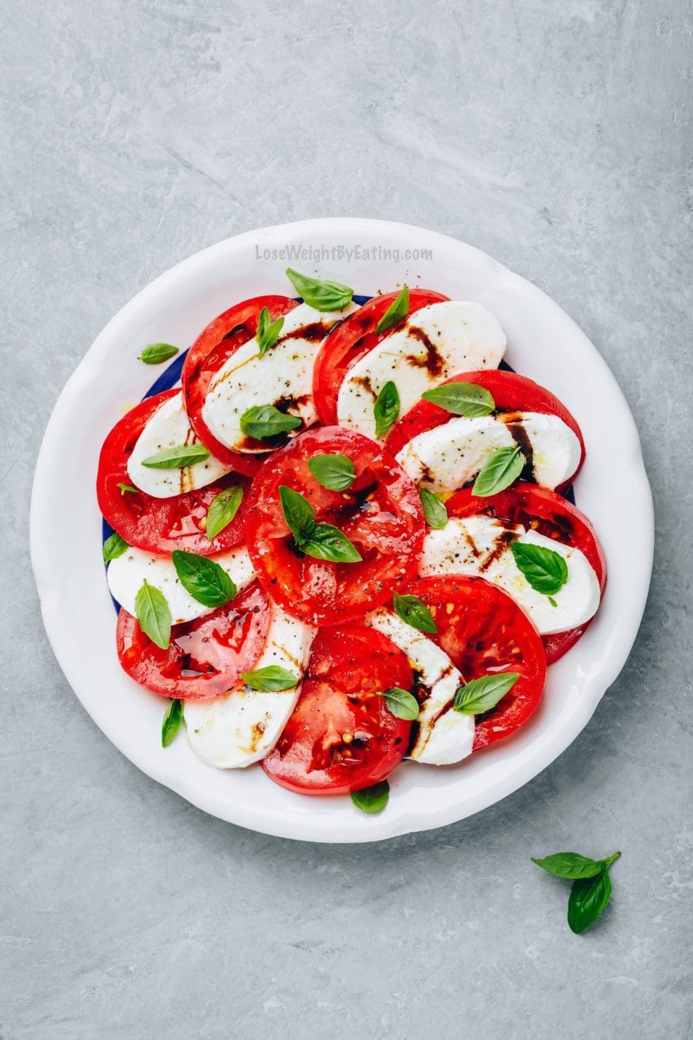 Recipes for Italian Food - Low Calorie Caprese Salad Recipe