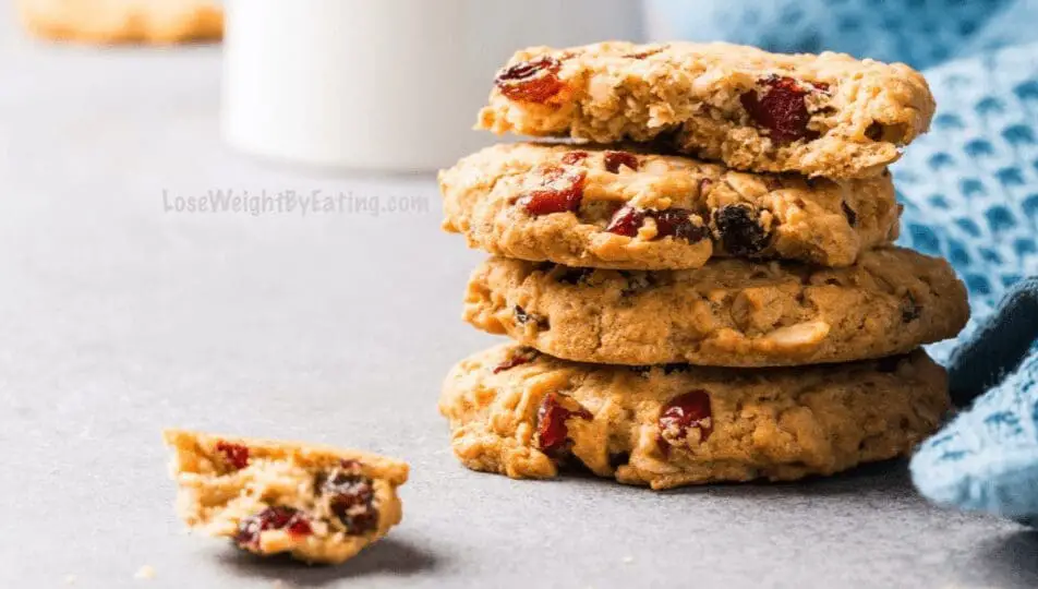 Healthy Cranberry Oatmeal Cookies Recipe