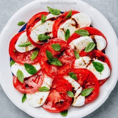 Low Calorie Caprese Salad Recipe