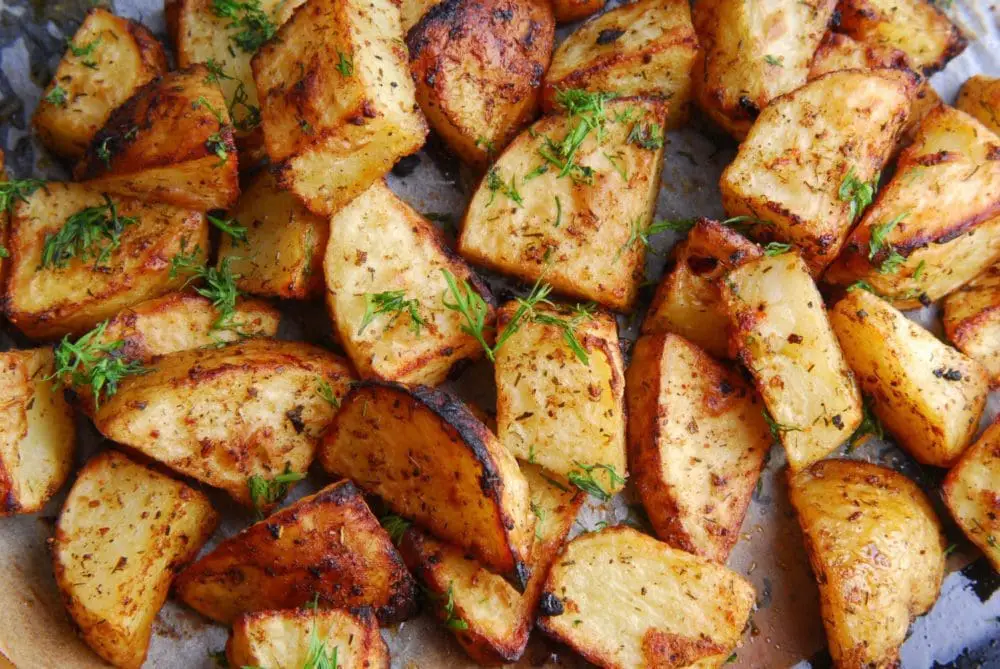 roasted potatoes