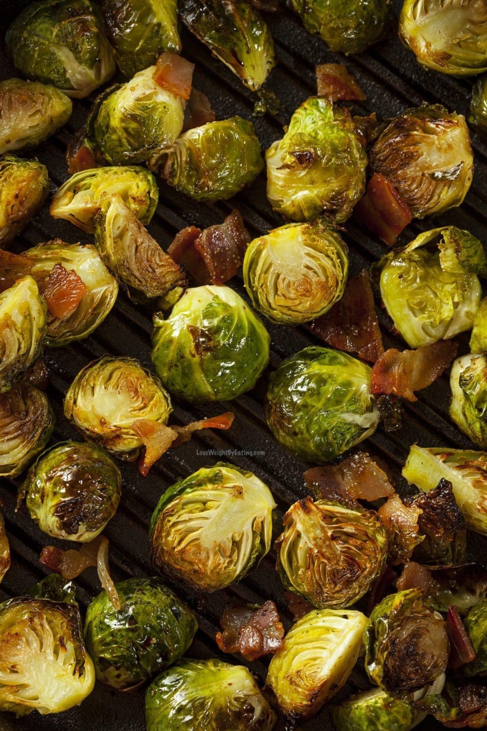 Sautéed Brussels Sprouts with Bacon