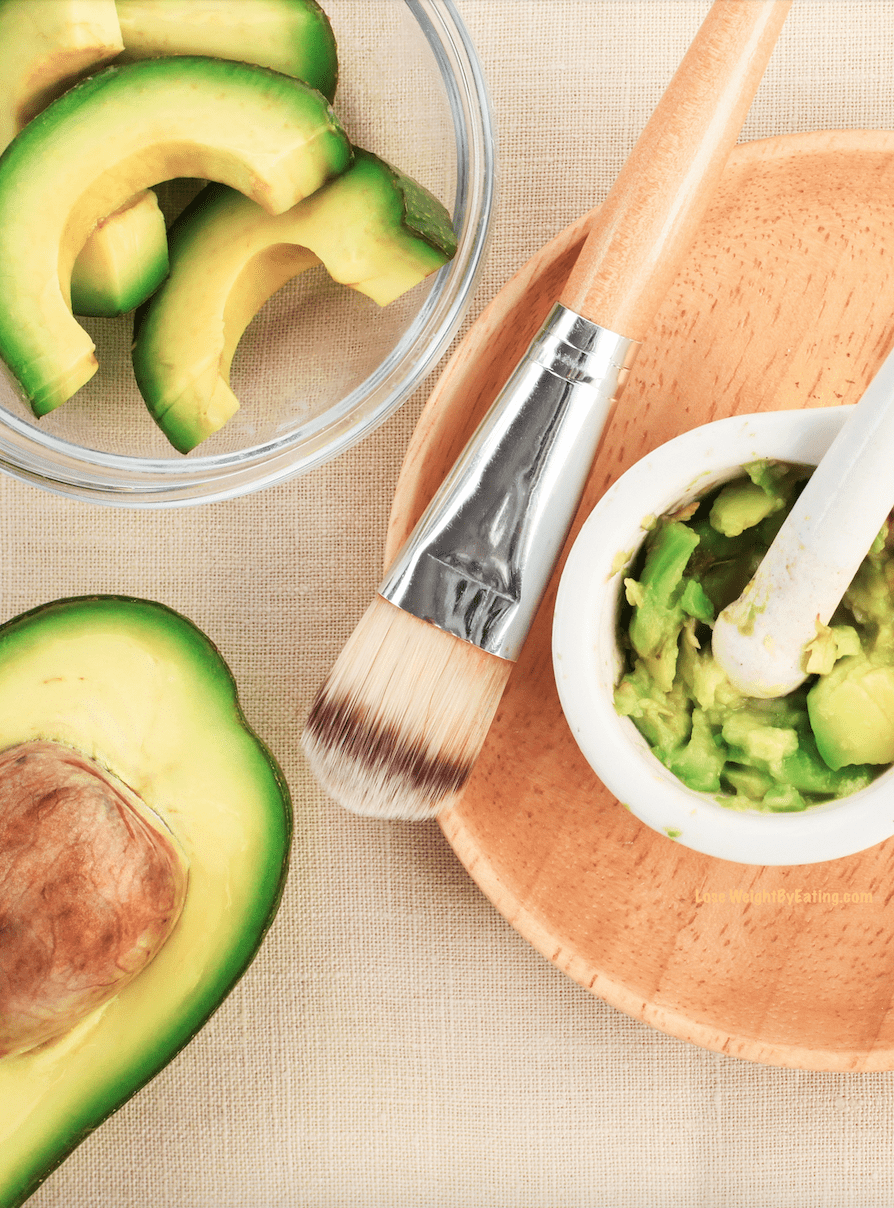 Homemade Avocado Face Mask for Glowing Skin