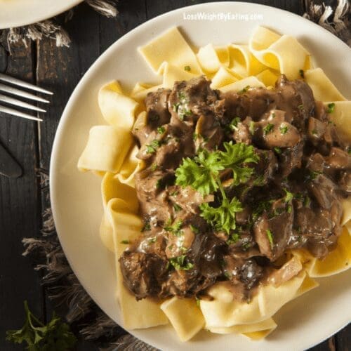 Homemade Beef Stroganoff Recipe