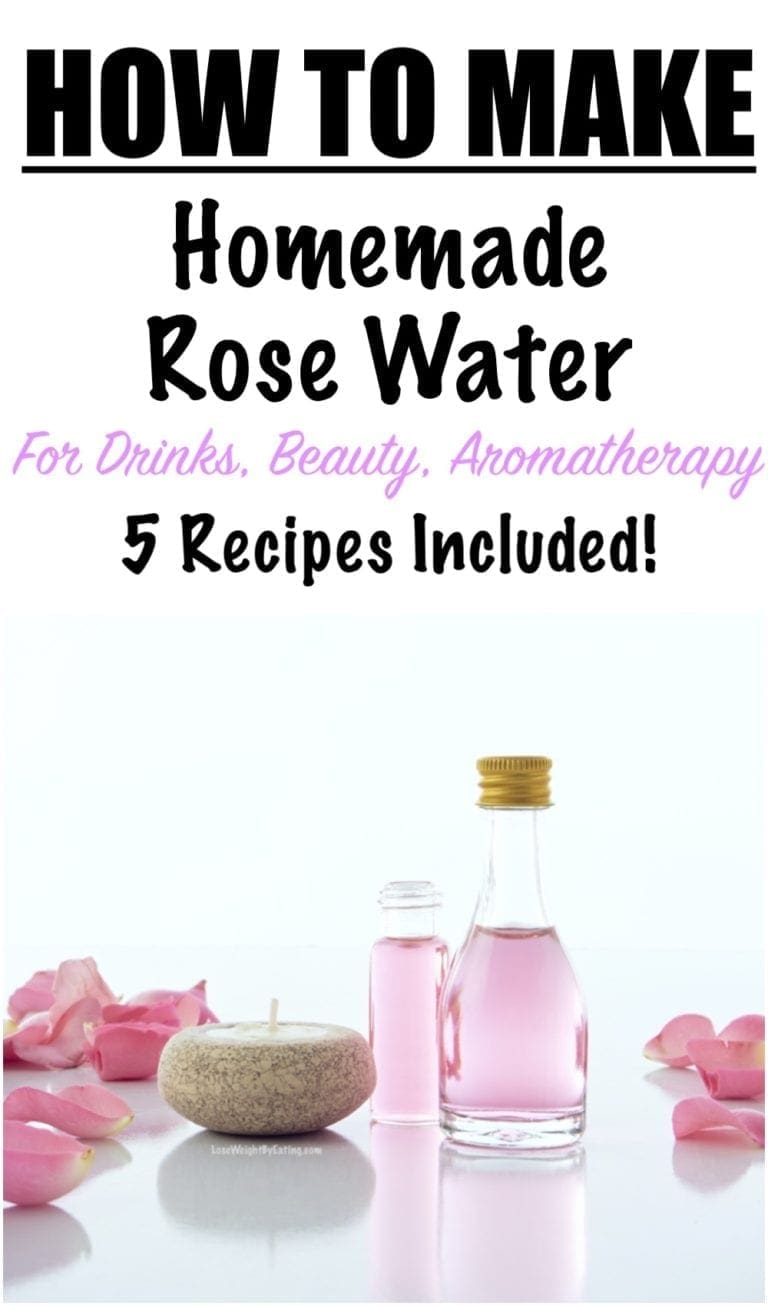 How to Make Rose Water at Home {Only 2 Ingredients}