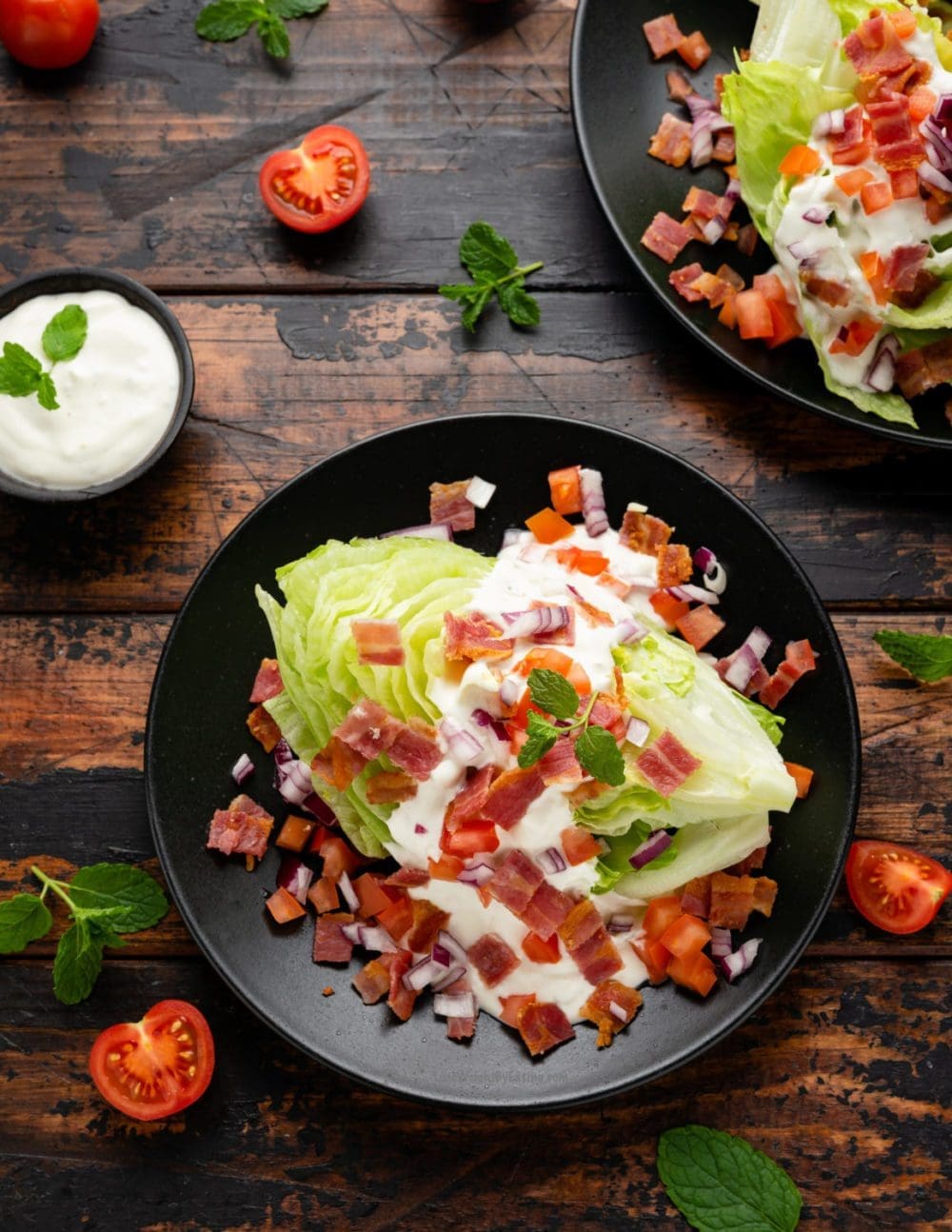 Steakhouse Wedge Salad Recipe