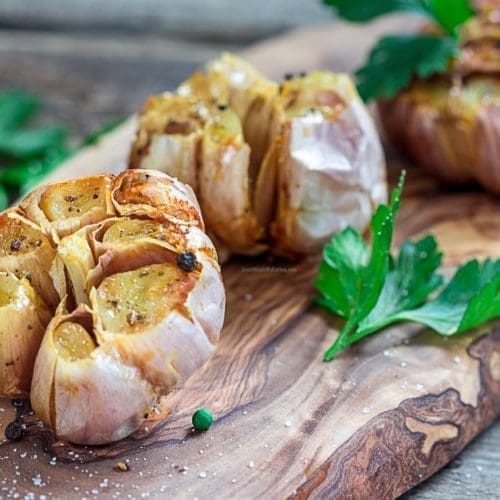 How to Roast Garlic in the Oven