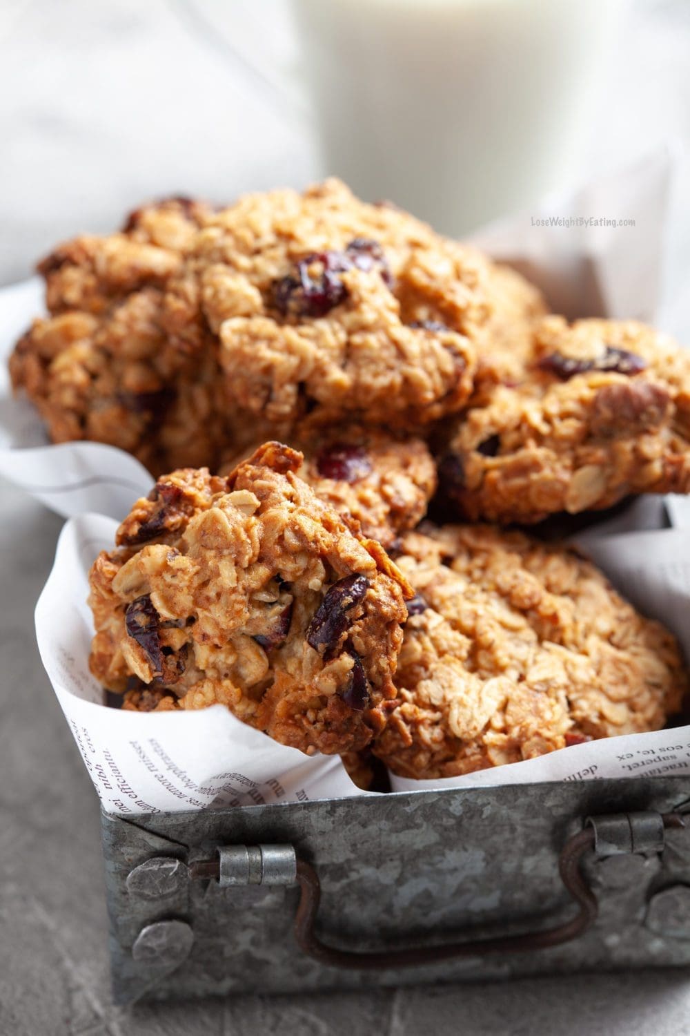 Healthy Recipe for Oatmeal Raisin Cookies