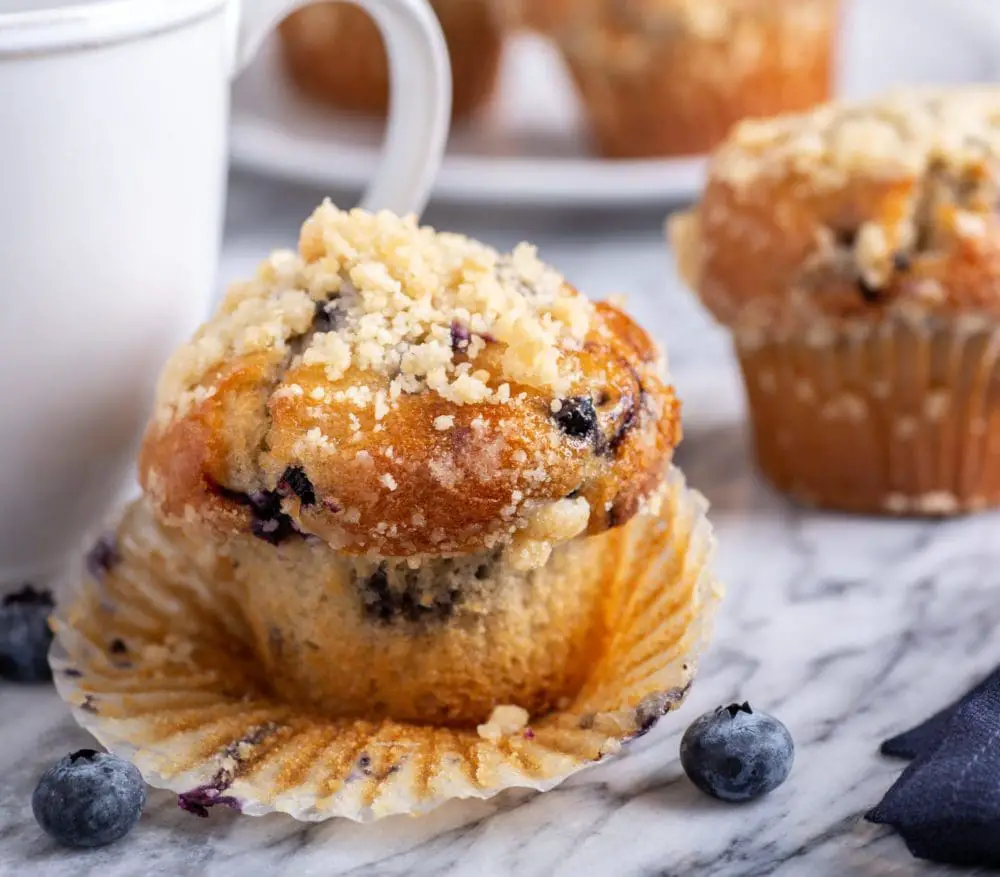 low calorie blueberry muffins