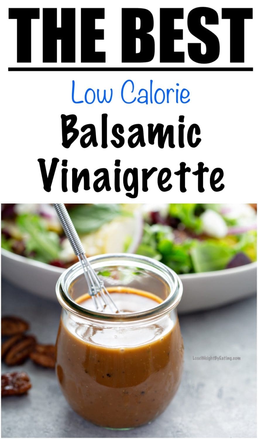Homemade Balsamic Vinaigrette Recipe