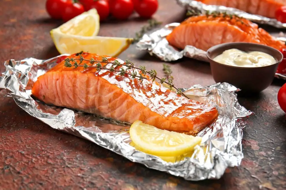 BBQ Grilled Salmon In Foil Recipe