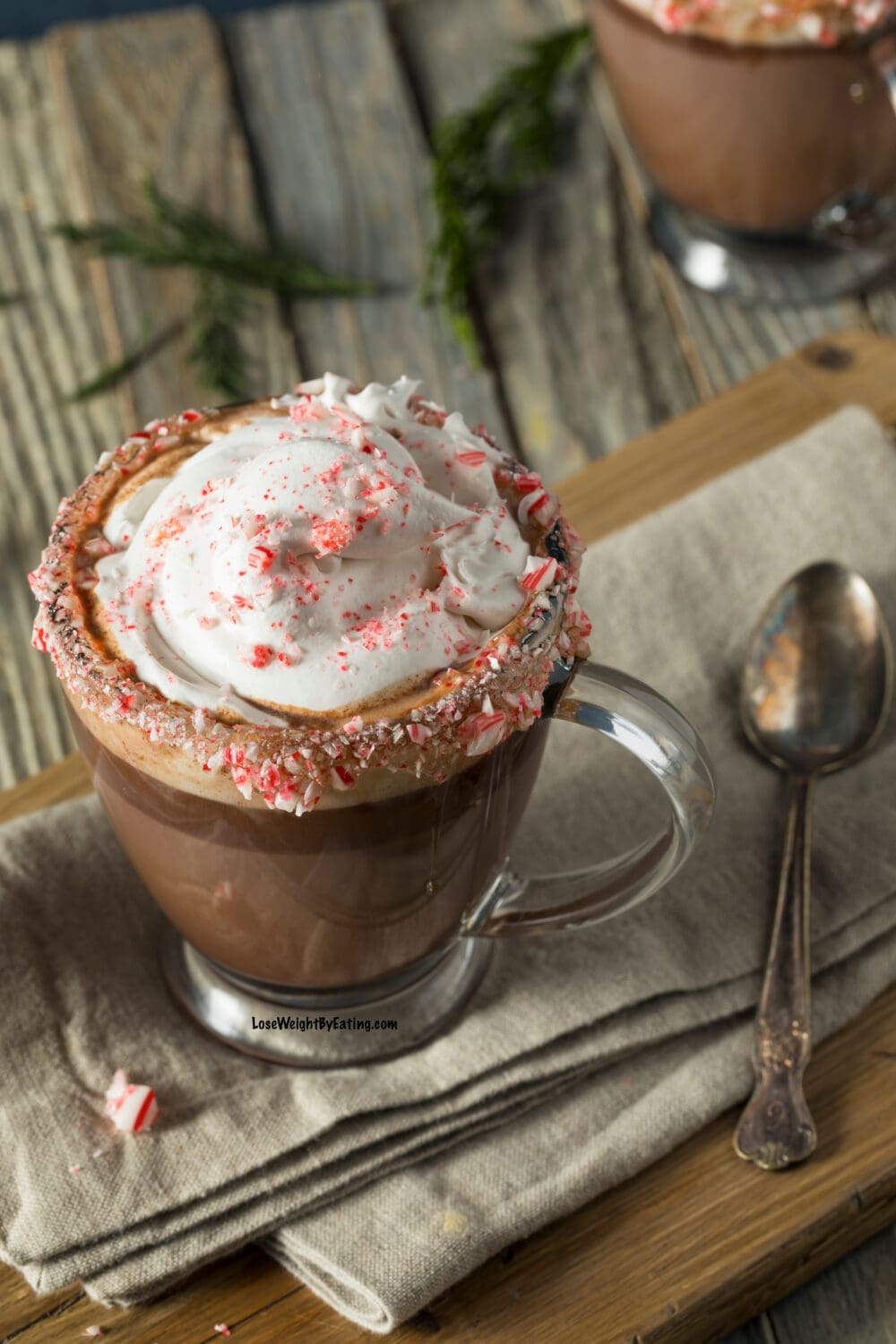 Low Calorie Peppermint Mocha Lattes