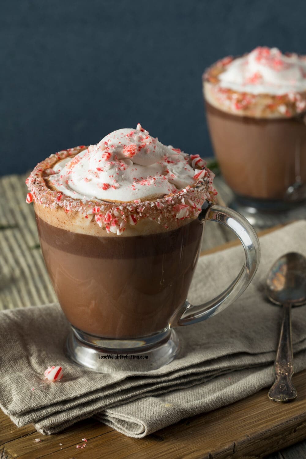 Low Calorie Peppermint Mocha Lattes