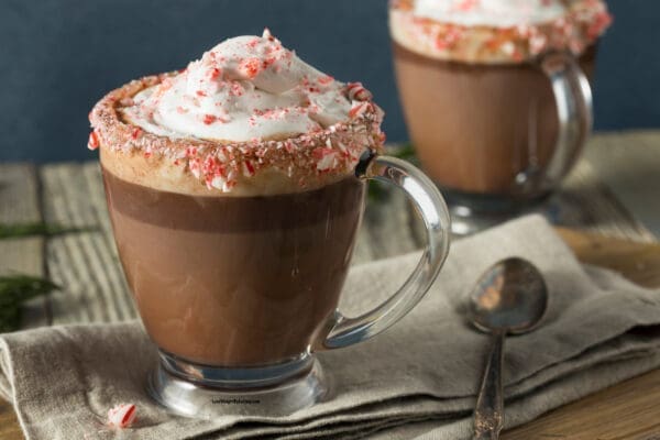 Low Calorie Peppermint Mocha Lattes