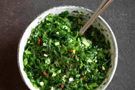 Low Calorie Chimichurri Sauce