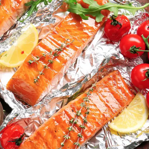 BBQ Grilled Salmon In Foil Recipe